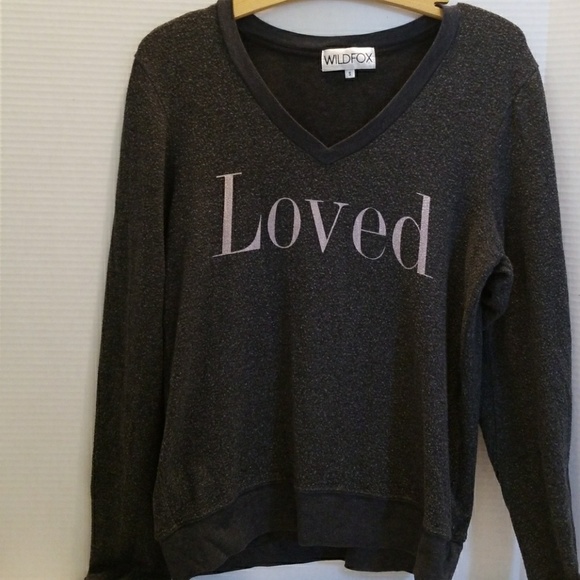 WILDFOX SOLD sweatshirt top Small - Picture 7 of 8